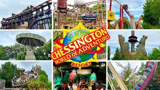 10 Best Rides in Chessington World of Adventures Theme Park London