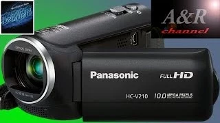 Обзор видеокамеры Panasonic HC-V210 (с тестом видеосъемки)