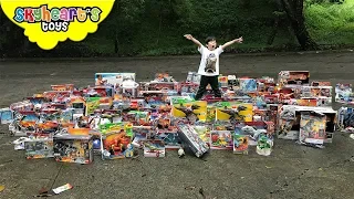 1,000 JURASSIC WORLD TOYS Delivery! Skyheart's Daddy bought huge lot of dinosaurs for kids
