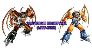 ЭВОЛЮЦИЯ ЮНИКРОНА (1986-2023)В МУЛЬТСЕРИЯЛАХ И ФИЛЬМАХ