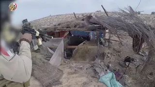 Helmet Cam footage of Egyptian SOF raiding ISIS hideouts in North Sinai