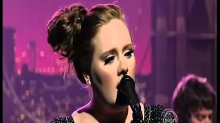 Adele - Chasing Pavements (Live Debut on The Late Show with David Letterman)