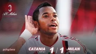Catania-Milan 1-1