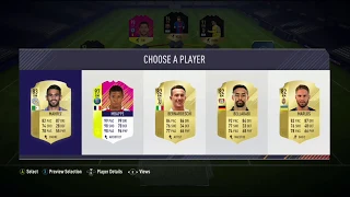 Fifa 18 FUT 195 Draft attempt!