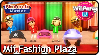 Wii Party U: Mii Fashion Plaza (3 players, Clown/Cowboy/Mario/Soldier/Cave Outfits)