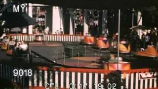 1950s Coney Island Amusement Park - Kiddie Rides