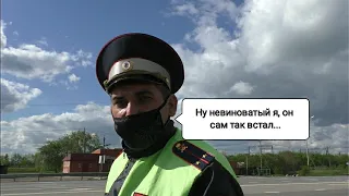 🔥Железные нервы и телефонное право не спасли ИДПС от бегства🔥