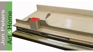 Easy to Make, BIG! Table Saw Crosscut Sled