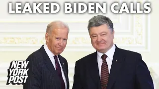 Recording of calls between Joe Biden and ex-Ukraine President Poroshenko leaked | New York Post