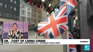 Bank of England warns UK 'may be in recession' as it hikes interest rate • FRANCE 24 English