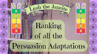 Ranking of all the Persuasion Adaptations