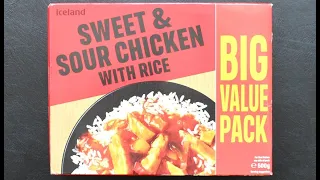 Price Check - Iceland Visit and ~£1 SWEET & SOUR CHICKEN WITH RICE~ || Big Value Pack