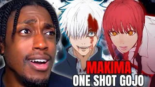 This is WILD!! | Gojo Vs Makima DEATH BATTLE REACTION (Ft. @animexsundays )