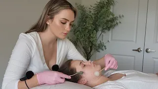 ASMR [Real Person] Face Mapping and Scalp Check - Unintentional ASMR for Relaxation and Sleep 😴