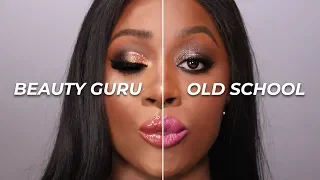 OLD SCHOOL BEAUTY GURU VS BEAUTY GURU MAKEUP TUTORIAL | GRACEONYOURDASH