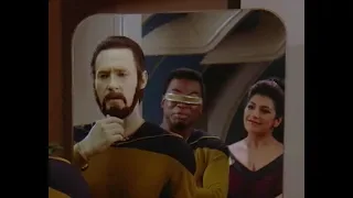 Did you damage your face, Data?