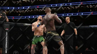 Israel Adesanya vs Robert Whittaker Full Fight | UFC 271 Middleweight Title Match (EA UFC 4)