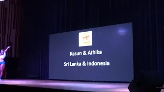 Bachata act at World Bachata Festival 2018 by Kasun Dias (Sri Lanka) & Athika (Indonesia)