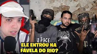 Noia reage: Gringo entrou na FAVELA DO RIO DE JANEIRO