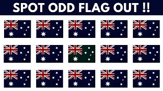 How Good Are Your Eyes? | Can You Spot The Odd Flags Out | Flags Edition | S01E04