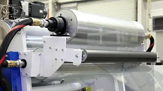 BREYER ThermoFlex extrusion line for the production of PET and PP film/sheet.