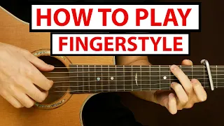 How to Play Fingerstyle. Guitar Course For Beginners 🎸