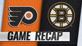 Raffl leads Flyers past Bruins