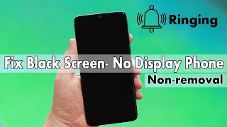 How To Fix Black Screen Problem on Android Phone (Non-Removable Battery) Fix Black screen No Display