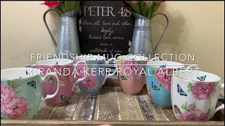 Royal Albert Miranda Kerr unboxing+Miranda Kerr mug collection