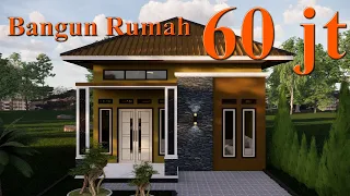 Indah Tapi Murah 🏡 Desain Rumah Minimalis Sederhana 6x10m 3 Kamar