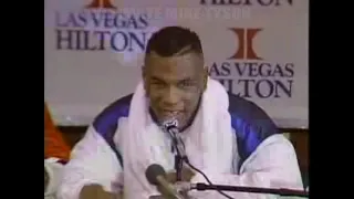 MIKE TYSON/FRANK BRUNO PRESS CONFERENCE 1989