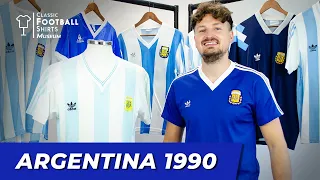 Argentina's 1990 World Cup Kits