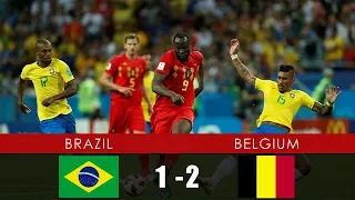 Quarter-Finals: BRAZIL vs BELGIUM 1-2- All Goals & Extended Highlights - 6th July 2018