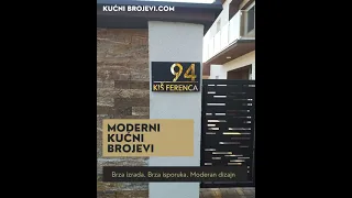 Kućni brojevi - Moderni kućni broj