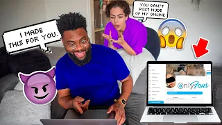TELLING MY WIFE I MADE HER AN ONLY FANS ACCOUNT *REVENGE PRANK*
