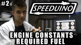 USTAWIENIA STAŁYCH SILNIKA - REQUIRED FUEL I ENGINE CONSTANS - SPEEDUINO #2