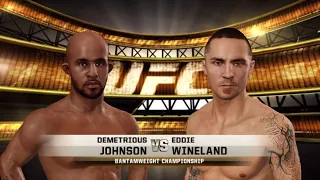 UFC Undisputed 3 Gameplay Demetrious Johnson vs Eddie Wineland