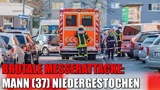 Brutale Messerattacke auf offener Straße - Mann wird in Köln lebensgefährlich verletzt | 10.03.2022