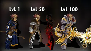 "AQW" Progression Guide! Levelling Spot, Class and Equipment Recommendation for every level!