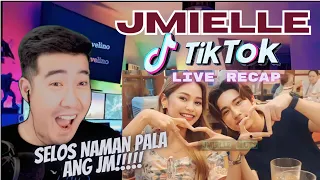 [REACTION] JMIELLE TIKTOK LIVE RECAP | Marielle Montellano at JM Dela Cerna