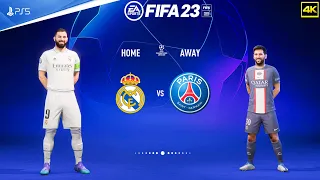 FIFA 23 - PSG Vs Real Madrid - UEFA Champions League | PS5™ Next Gen 4K