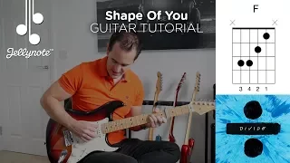 Shape Of You by Ed Sheeran - Guitar Tutorial (Jellynote Lesson)