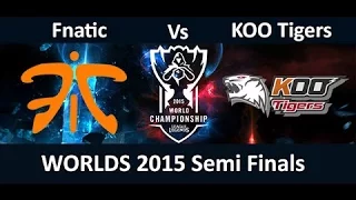 FNC vs KOO Game 3 - Semifinals (World Championship 2015) League of Legends