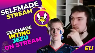 Selfmade INTING JEZU on Stream 👀