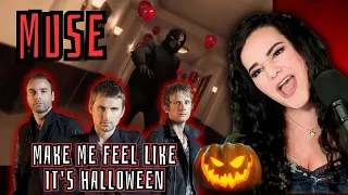 🎃 MUSE - YOU MAKE ME FEEL LIKE IT'S HALLOWEEN [Official Music Video] | Opera Singer Reacts