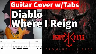 Kerry King - Diablo/Where I Reign (Guitar Cover) w/Rythm Guitar Tabs