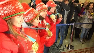 Золотой белорусский биатлон. Триумфальное возвращение олимпийских чемпионок