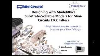 Designing with Modelithics Substrate-Scalable Models for Mini-Circuits LTCC Filters