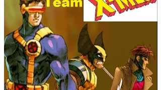 Marvel vs Capcom 2 - Gambit, Wolverine & Cyclops