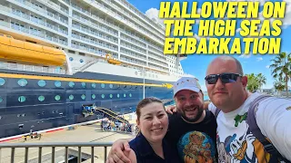 Disney Cruise Halloween on the High Seas aboard the Disney Wish Embarkation Day 10/20/2023